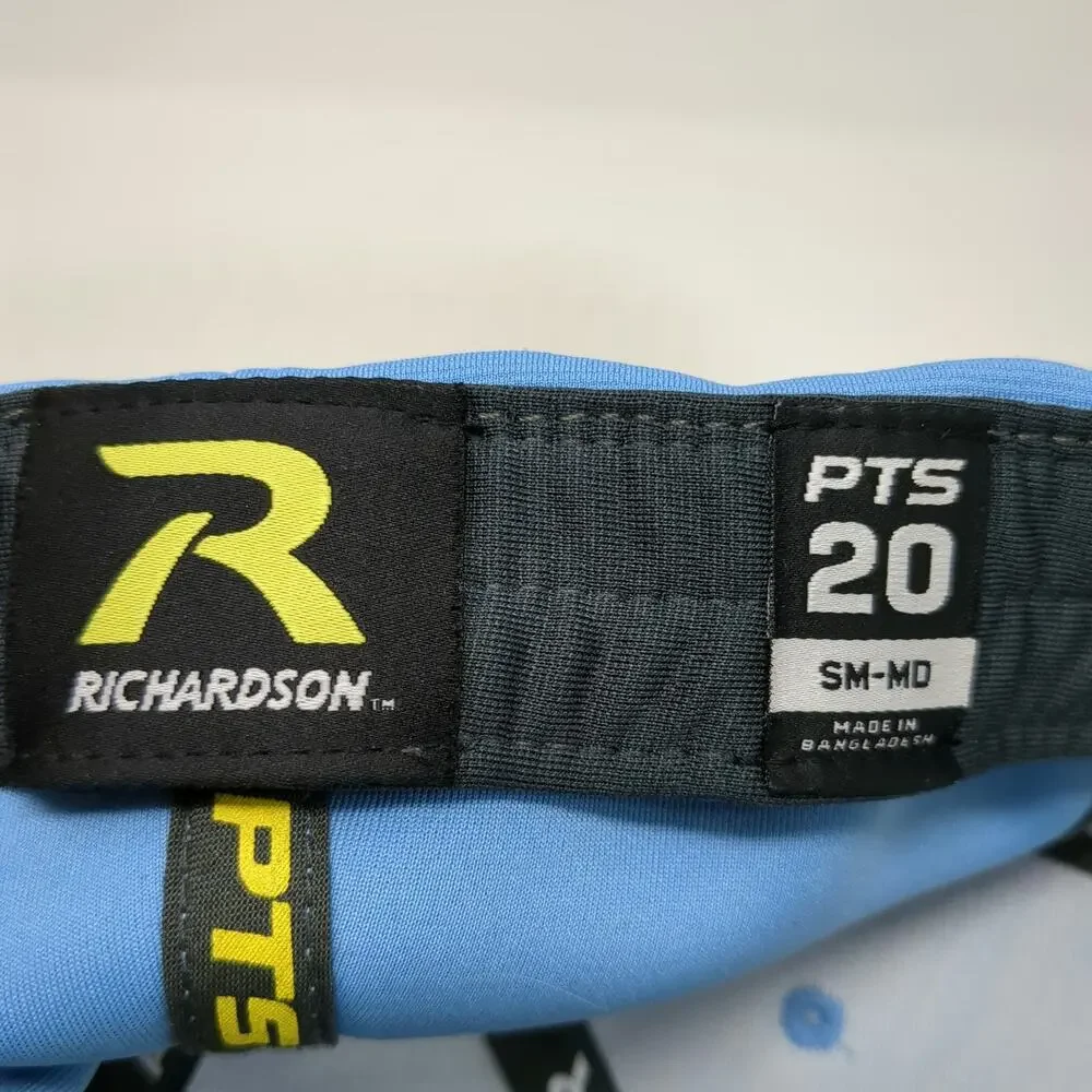 Richardson Baseball Cap Blue M Fastpitch Softball Stretch Fit PTS 20 Team Hat